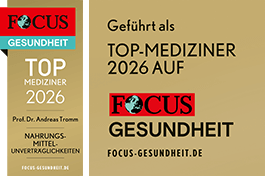 Siegel von FOCUS Gesundheit TOP-Mediziner der Focus-Ärzteliste