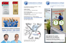 Flyer Endoskopiezentrum Hattingen - Informationen für unsere Patientinnen und Patienten